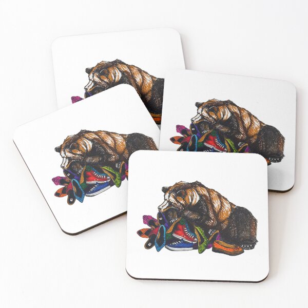 Item preview, Bear on shoe nest designed and sold by Every-wen.