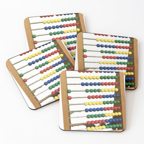 Item preview, Marco de conteo en miniatura, Ábaco de matemáticas, herramienta de enseñanza colorida, juguete designed and sold by Ideas-BYDESiGN.