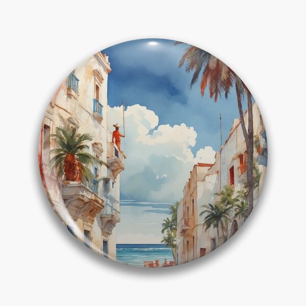 Artikelvorschau, Isla Aguada Campeche Mexiko Vintage Reisetourismus entworfen und verkauft von TravelersGems.