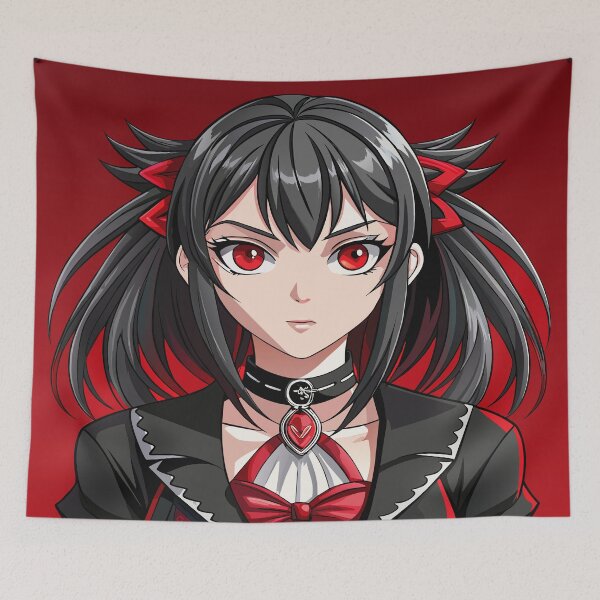 Item preview, Crimson Elegance: A Gothic Symphony designed and sold by AgarutanPrint.