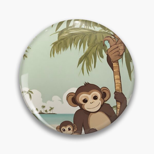 Item preview, Los monos facheros designed and sold by CyrodeDigital.
