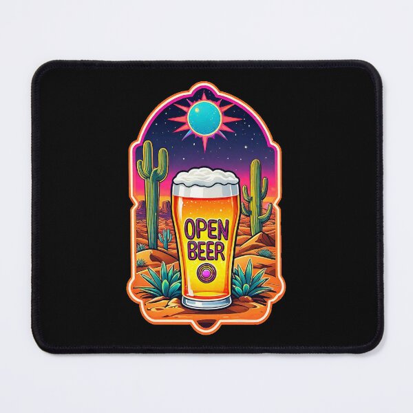 Item preview, Vintage Desert Open Beer Mug. designed and sold by Giulivo Store Graphic.