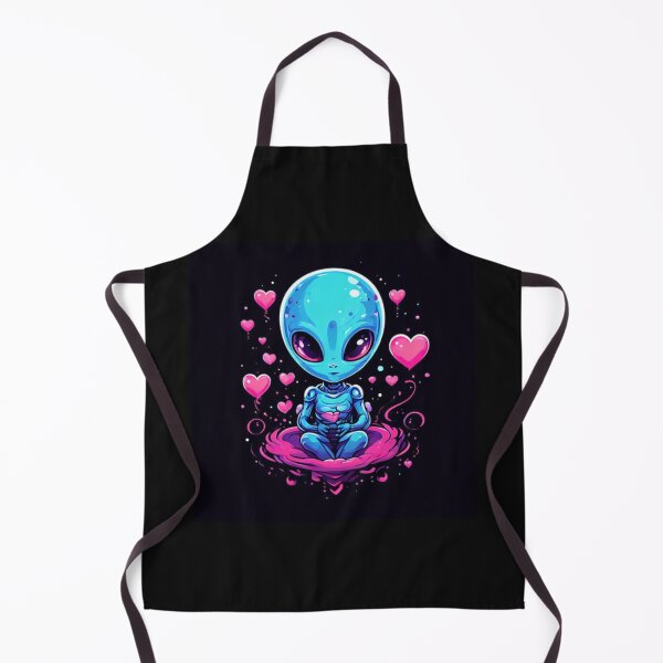 Item preview, Alien with hearts Art designed and sold by Planetporridge.