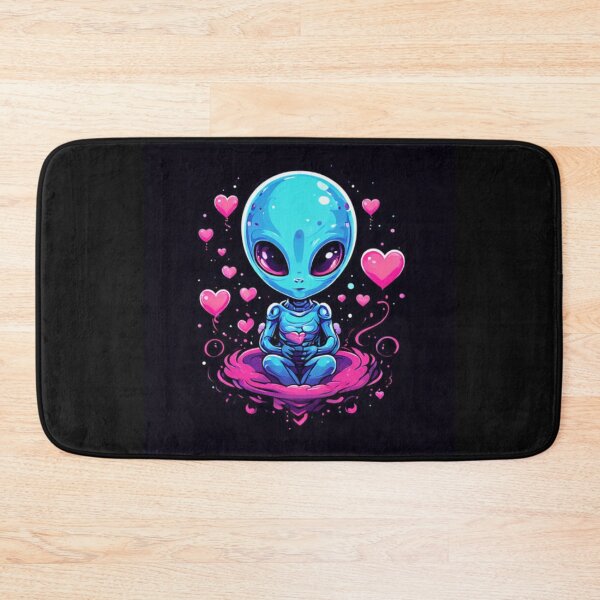 Item preview, Alien with hearts Art designed and sold by Planetporridge.