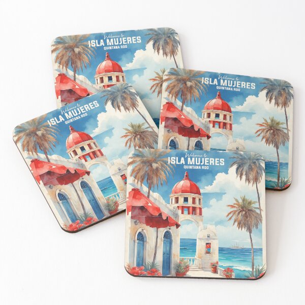 Item preview, Isla Mujeres Quintana Roo Mexico Vintage Travel Tourism designed and sold by TravelersGems.