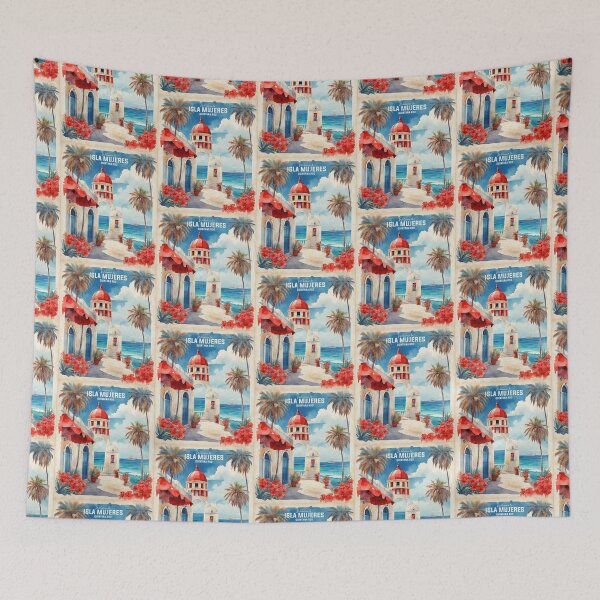 Item preview, Isla Mujeres Quintana Roo Mexico Vintage Travel Tourism designed and sold by TravelersGems.