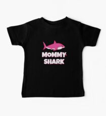 Mommy Shark Shirt - Family t-shirt gifts Baby Tee