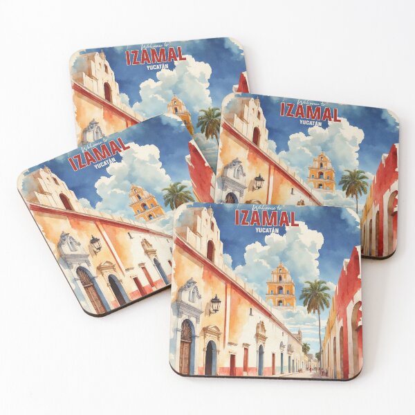 Item preview, Izamal Yucatan Mexico Vintage Travel Tourism designed and sold by TravelersGems.