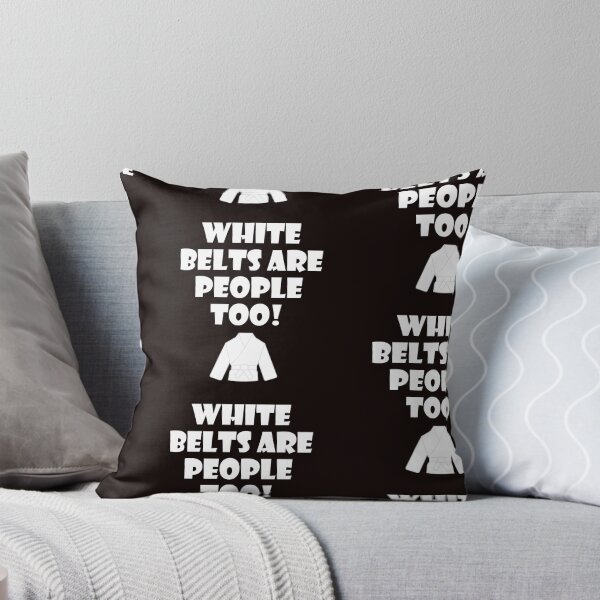 Item preview, WHITE BELTS designed and sold by AmazingBackDrop.