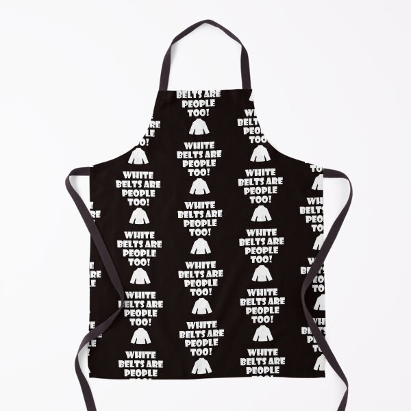 Item preview, WHITE BELTS designed and sold by AmazingBackDrop.