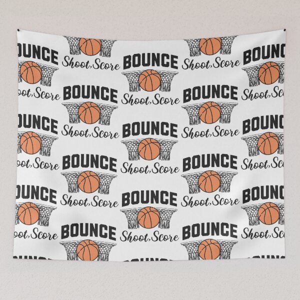 Item preview, Bounce Shoot Score Basketball Player designed and sold by Odetee.