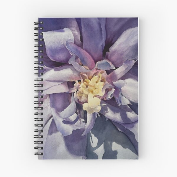 Artikelvorschau, Lila Blume entworfen und verkauft von noraoneillart.
