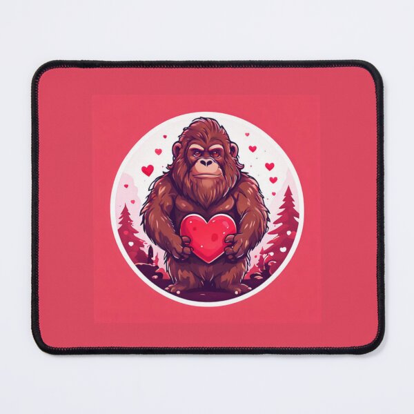 Item preview, Bigfoot With Hearts designed and sold by Planetporridge.