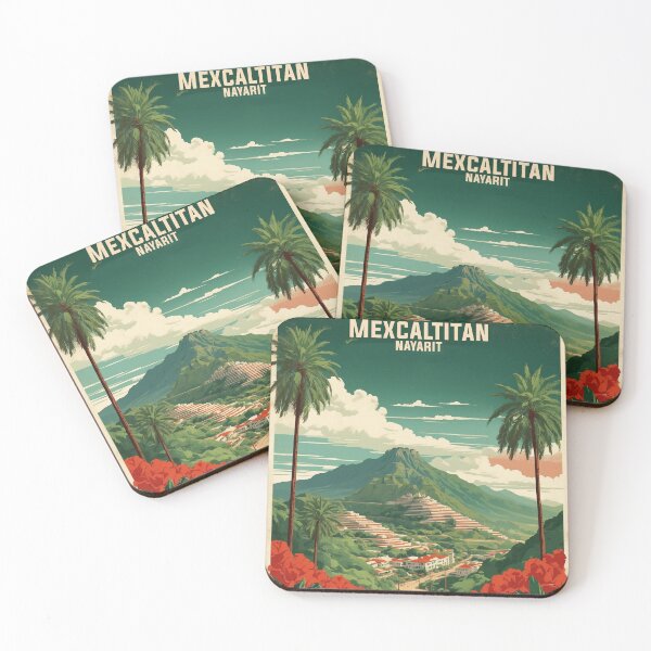 Item preview, Mexcaltitan Nayarit Mexico Vintage Travel Tourism designed and sold by TravelersGems.