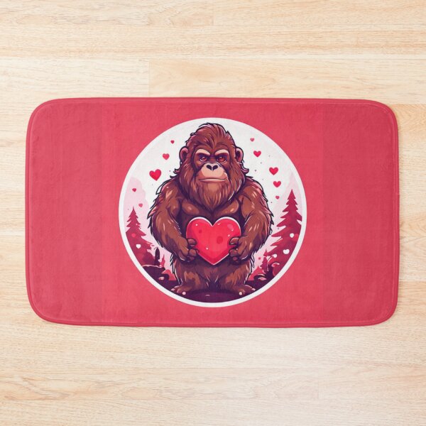 Item preview, Bigfoot With Hearts designed and sold by Planetporridge.