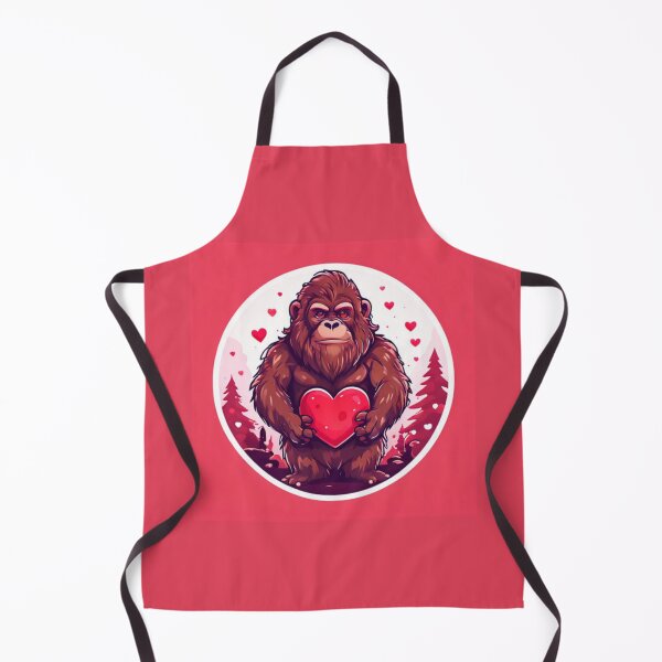 Item preview, Bigfoot With Hearts designed and sold by Planetporridge.