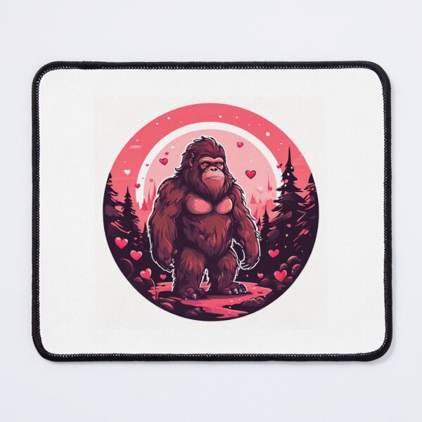 Item preview, Bigfoot With Hearts Art designed and sold by Planetporridge.