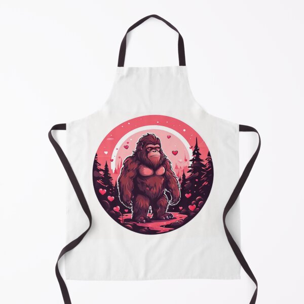 Item preview, Bigfoot With Hearts Art designed and sold by Planetporridge.