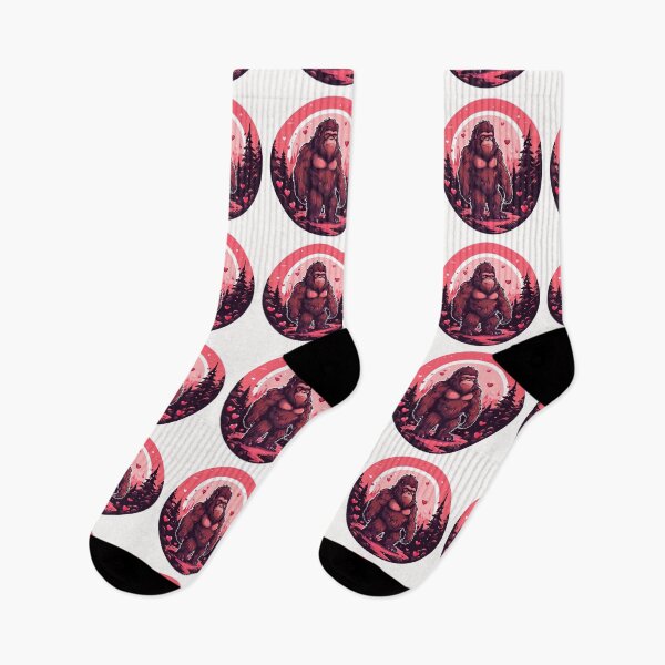 Item preview, Bigfoot With Hearts Art designed and sold by Planetporridge.