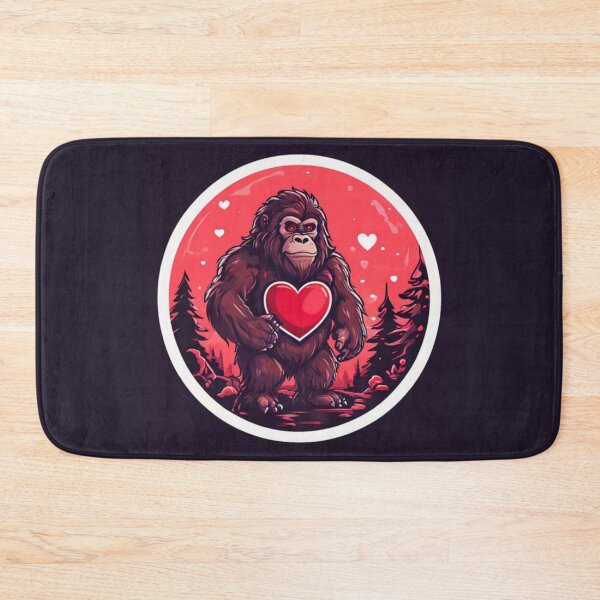 Item preview, Bigfoot With Hearts Design designed and sold by Planetporridge.