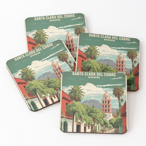 Item preview, Santa Clara del Cobre Michoacán México Viajes Vintage Turismo designed and sold by TravelersGems.