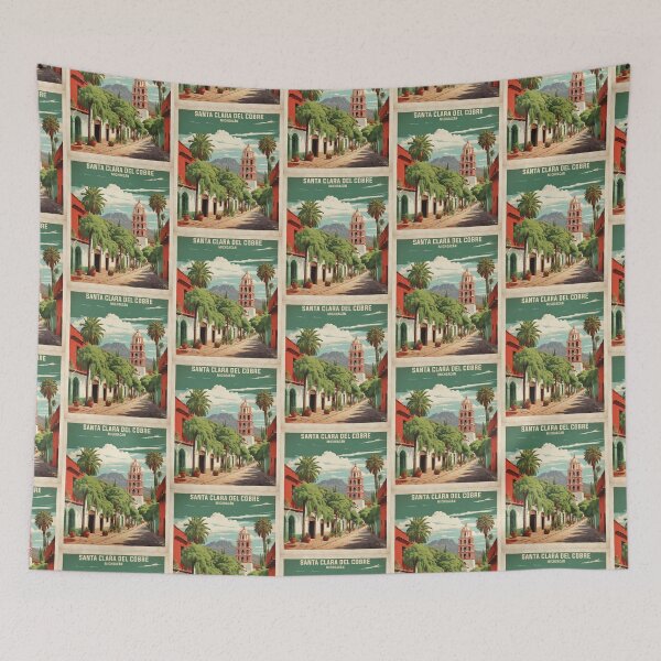 Item preview, Santa Clara del Cobre Michoacan Mexico Vintage Travel Tourism designed and sold by TravelersGems.