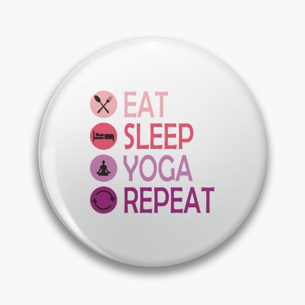 Item preview, Daily Program: Eat, Sleep, Yoga, Repeat designed and sold by ErSaSolutions.
