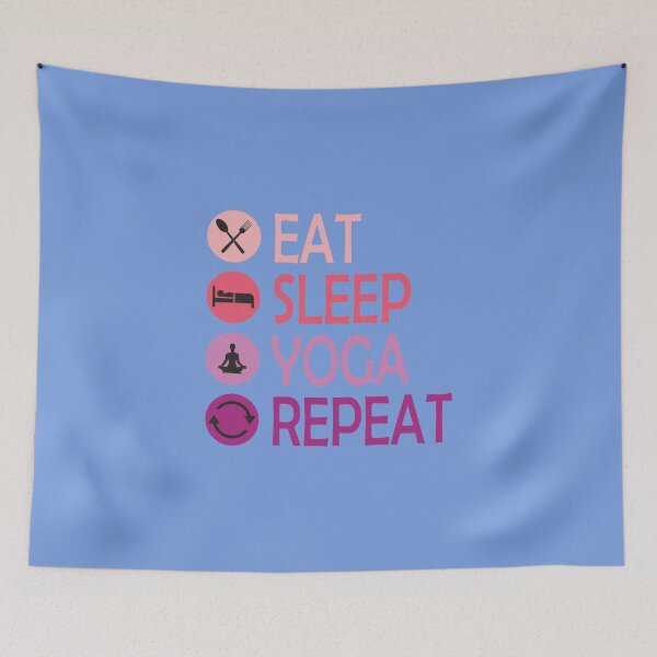 Item preview, Daily Program: Eat, Sleep, Yoga, Repeat designed and sold by ErSaSolutions.