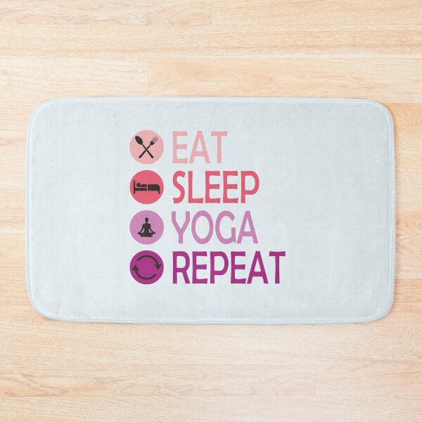 Item preview, Daily Program: Eat, Sleep, Yoga, Repeat designed and sold by ErSaSolutions.