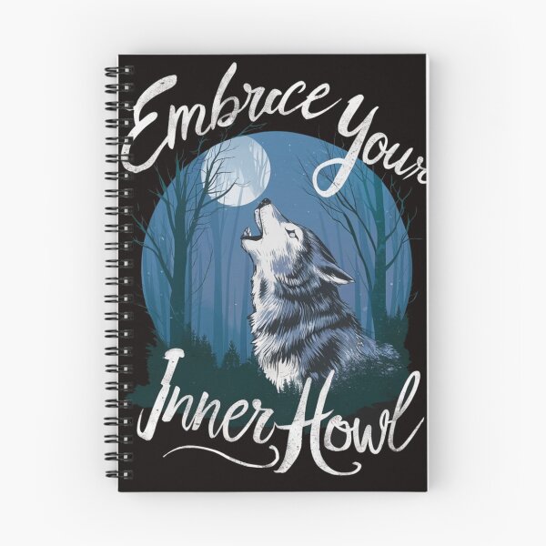 Item preview, Embrace Your Inner Howl designed and sold by HOMEDESIGNPRINT.