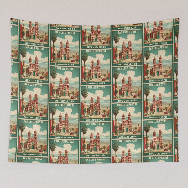 Item preview, Santa María del Río San Luis Potosí México Viajes Vintage Turismo designed and sold by TravelersGems.