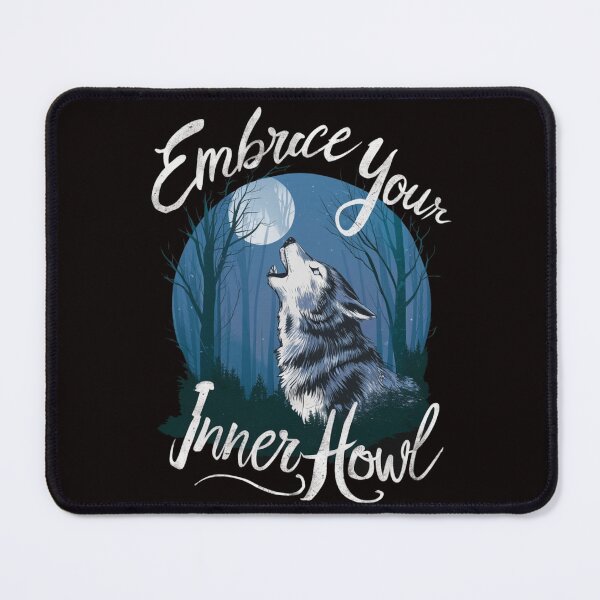 Item preview, Embrace Your Inner Howl designed and sold by HOMEDESIGNPRINT.