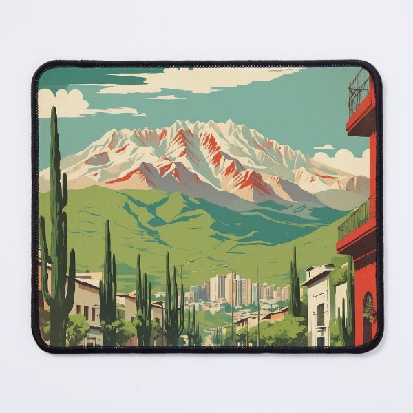Item preview, Santiago Nuevo Leon Mexico Vintage Travel Tourism designed and sold by TravelersGems.