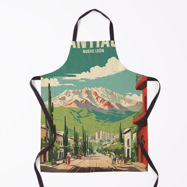 Item preview, Santiago Nuevo Leon Mexico Vintage Travel Tourism designed and sold by TravelersGems.