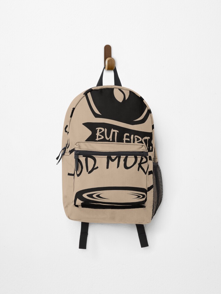 Thumbnail 1 of 3, Backpack, First Coffee designed and sold by dkasap.