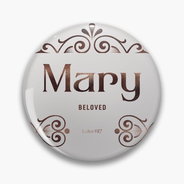 Item preview, Mary | Luke 1 27 | Beloved  | Christian Name with Biblical Meaning For Girl | Christian Name Collection designed and sold by Blessed Be Your Name.