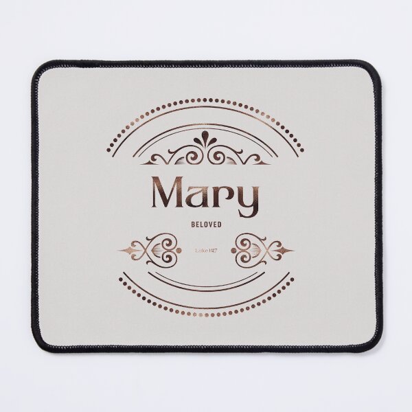 Item preview, Mary | Luke 1 27 | Beloved | Christian Name with Biblical Meaning For Girl | Christian Name Collection designed and sold by Blessed Be Your Name.