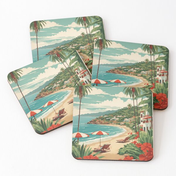 Item preview, Sayulita Nayarit Mexico Vintage Travel Tourism designed and sold by TravelersGems.