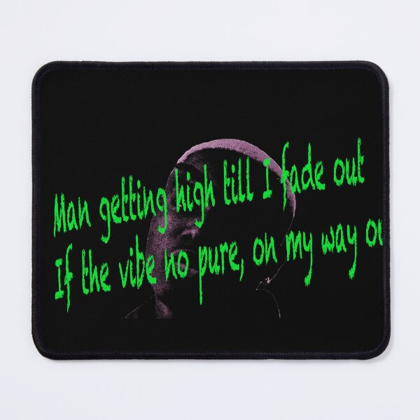 Item preview, Man Getting High Till I Fade Out Ruger Asiwaju designed and sold by Lifeforceprints.