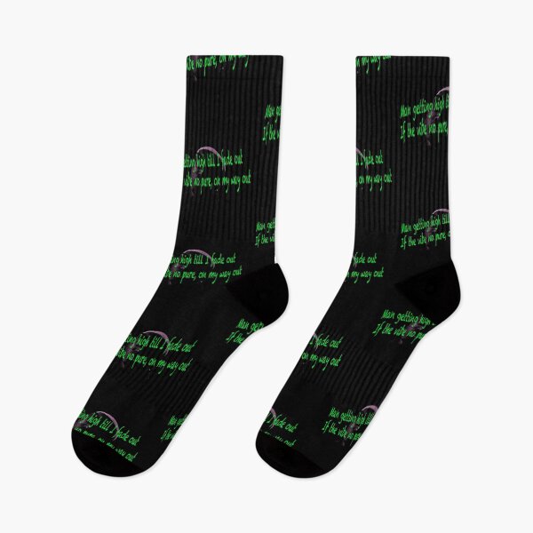 Item preview, Man Getting High Till I Fade Out Ruger Asiwaju designed and sold by Lifeforceprints.