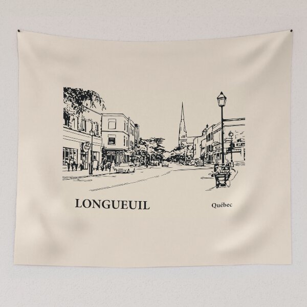 Item preview, Longueuil Québec designed and sold by Lakeric Cityscapes.