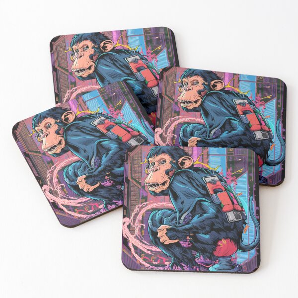 Item preview, Futuristic Ape: A Techno Primate Odyssey designed and sold by StellarValor.