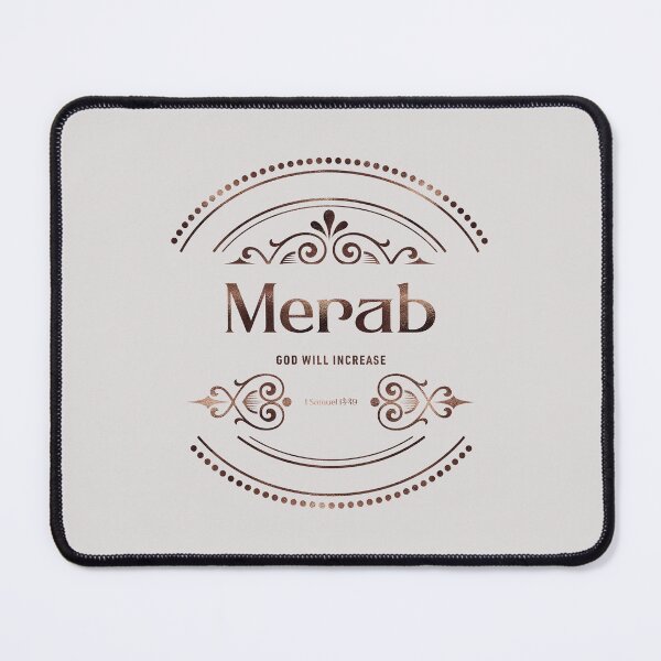Item preview, Merab | 1 Samuel 14 49 | God Will Increase | Christian Name with Biblical Meaning For Girl | Christian Name Collection designed and sold by Blessed Be Your Name.