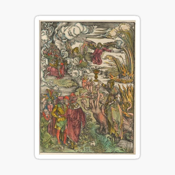 Item preview, The Whore of Babylon (1498) - Albrecht Durer designed and sold by SALON DES ARTS.