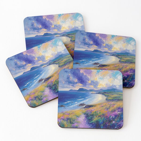 Item preview, Flowered Cliff 4 designed and sold by Dawn van Doorn.