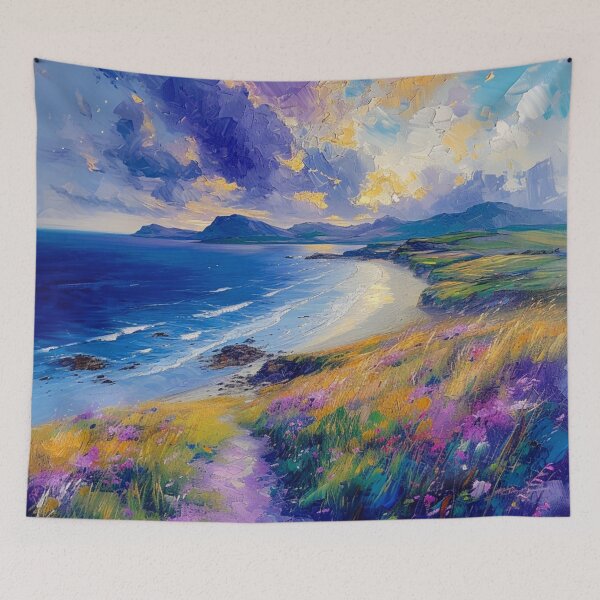 Item preview, Flowered Cliff 4 designed and sold by Dawn van Doorn.
