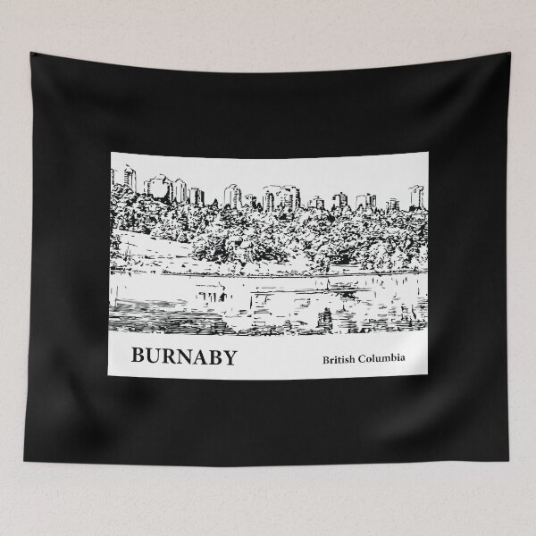 Item preview, Burnaby British Columbia designed and sold by Lakeric Cityscapes.