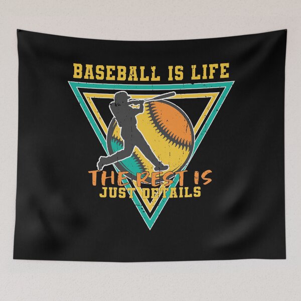 Item preview, Baseball is Life, the Rest is Just Details - Baseball Quote designed and sold by patriotwardrobe.