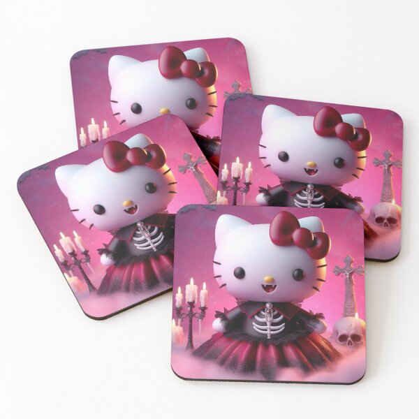Artikelvorschau, Gruselige Vampirkätzchen, Kawaii Gothic entworfen und verkauft von Spooky Witch Dream.