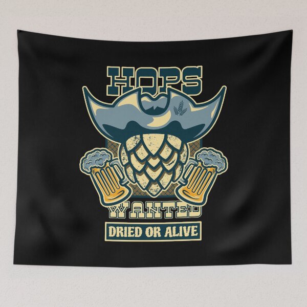 Item preview, Beer Hops Pirate  designed and sold by DKdesigns27.